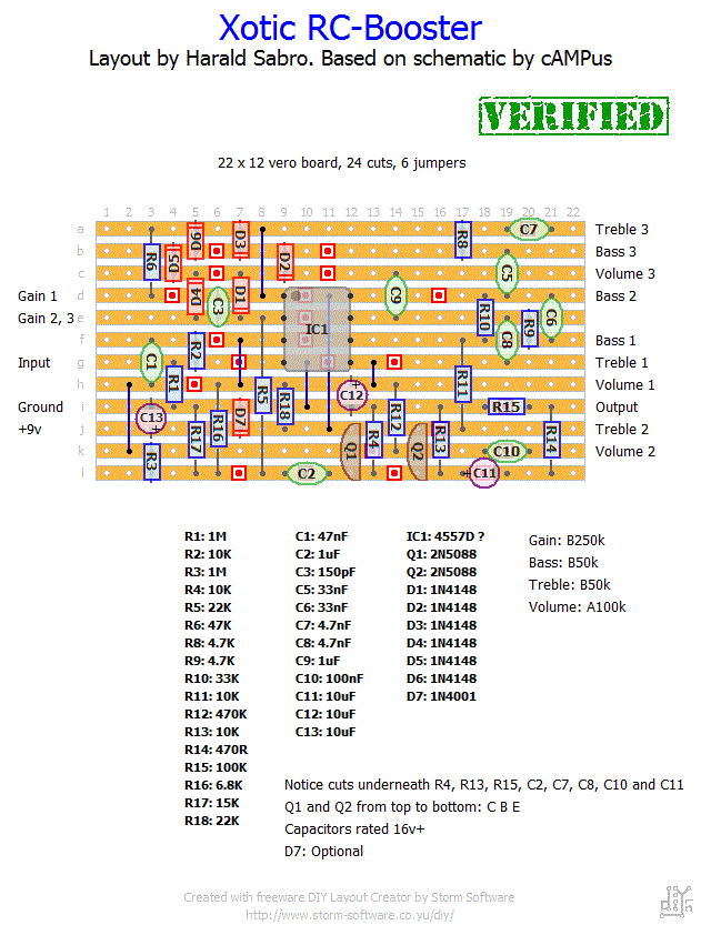 Request: Xotic AC/RC Booster - SabroTone